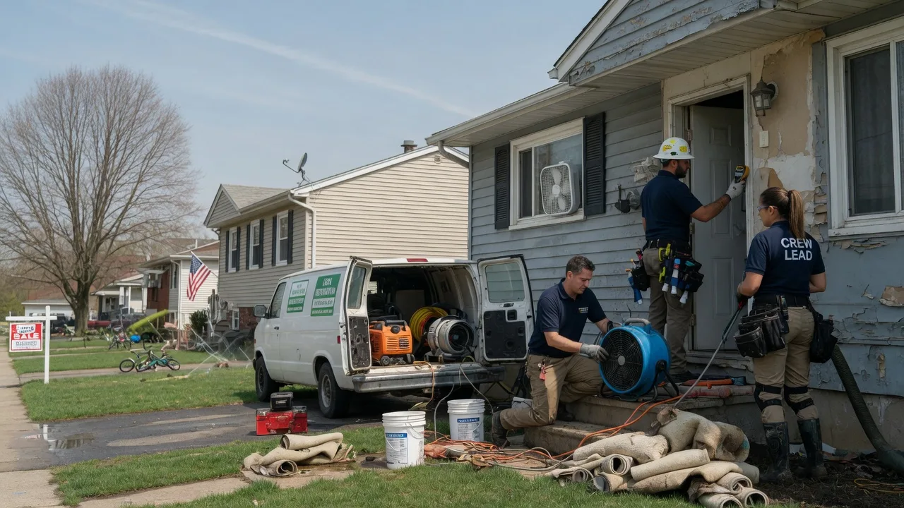 Flood Cleanup in Itasca, IL near me
